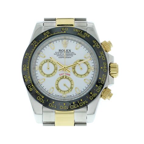 rolex cosmograph daytona 2017 bicolor weiss